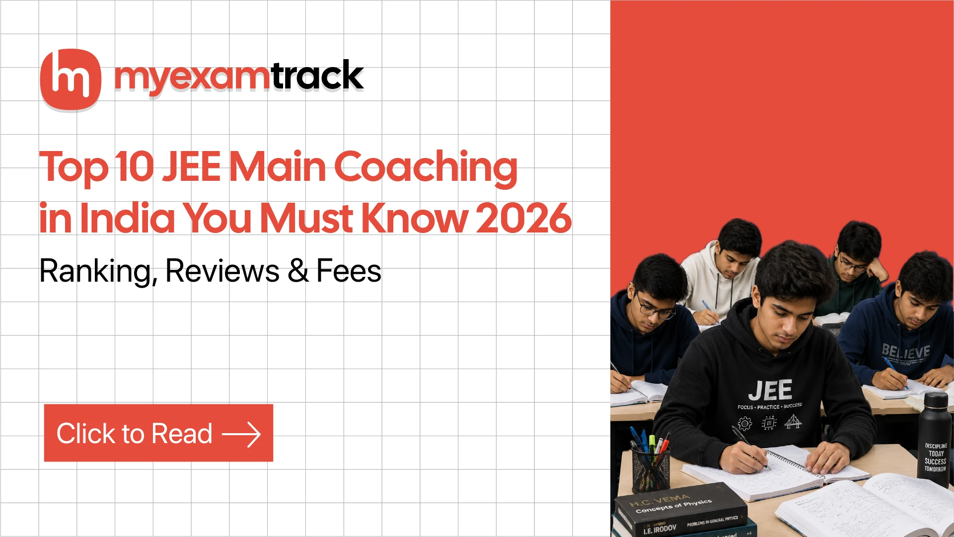 Top 10 JEE Main Coaching in India You Must Know 2026 | Ranking, Reviews & Fees